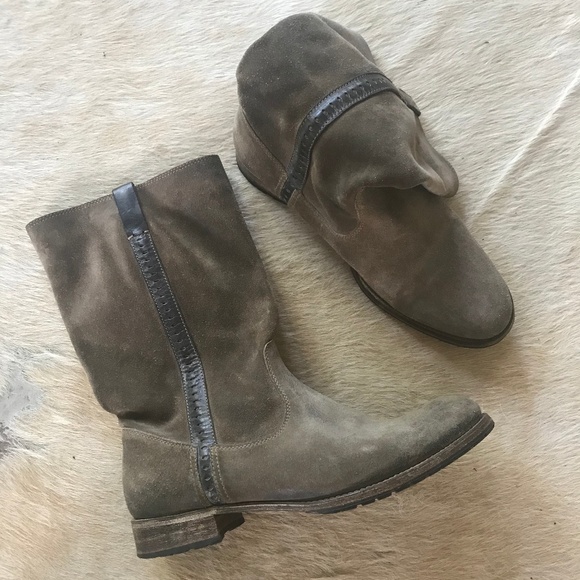 N.D.C. Made by Hand biker boots - Picture 1 of 7
